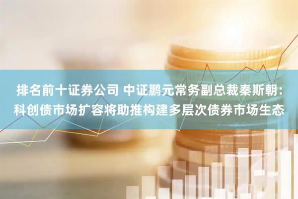 排名前十证券公司 中证鹏元常务副总裁秦斯朝：科创债市场扩容将助推构建多层次债券市场生态